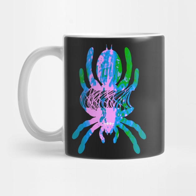 Tarantula Silhouette V66 (Tie Dye) by IgorAndMore